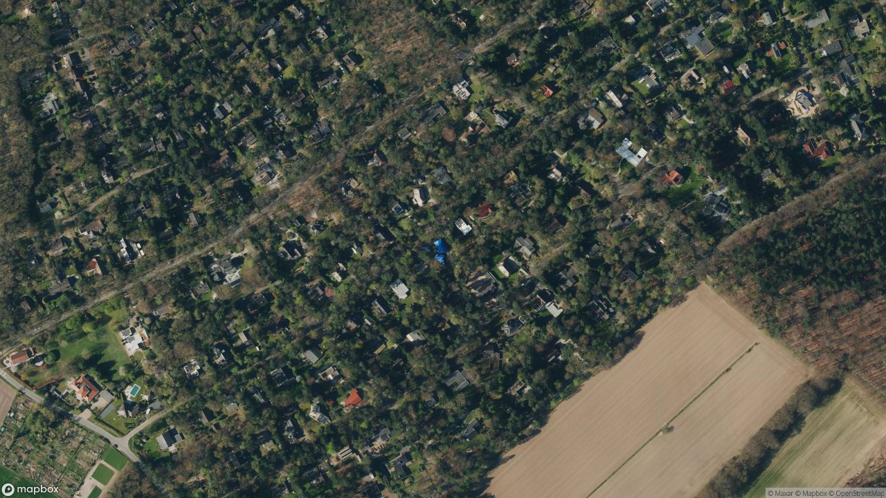 Satellietfoto 6705AP Wageningen