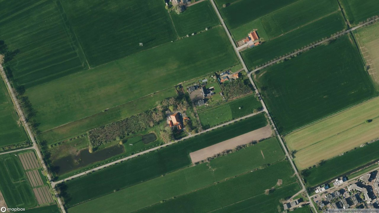 Satellietfoto 6708PL Wageningen