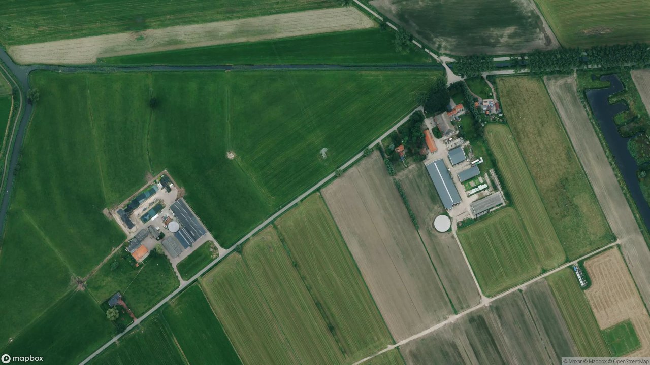 Satellietfoto 6709PC Wageningen