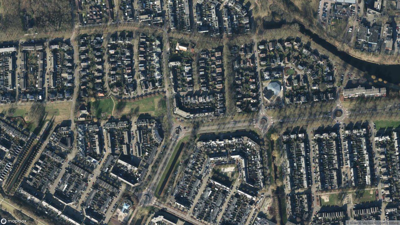 Satellietfoto 6716EL Ede