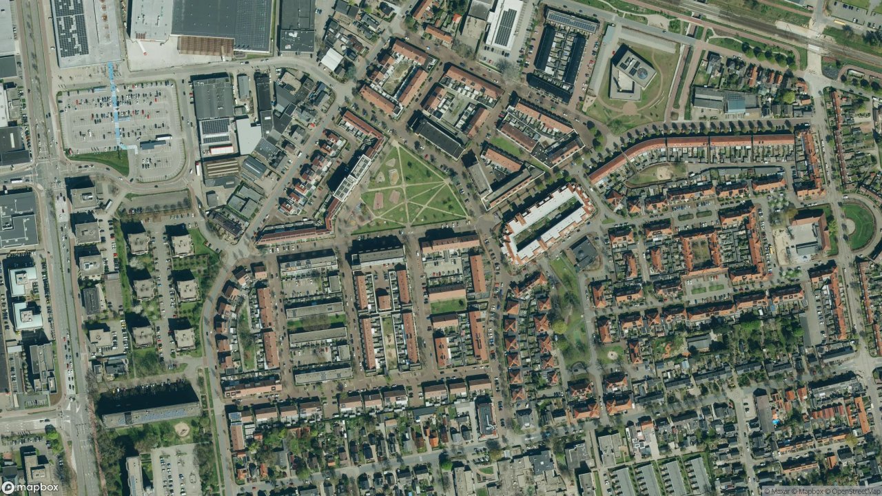 Satellietfoto 6717BN Ede