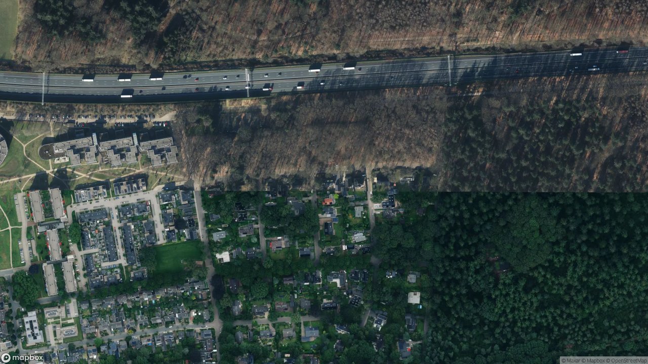 Satellietfoto 6721AX Bennekom