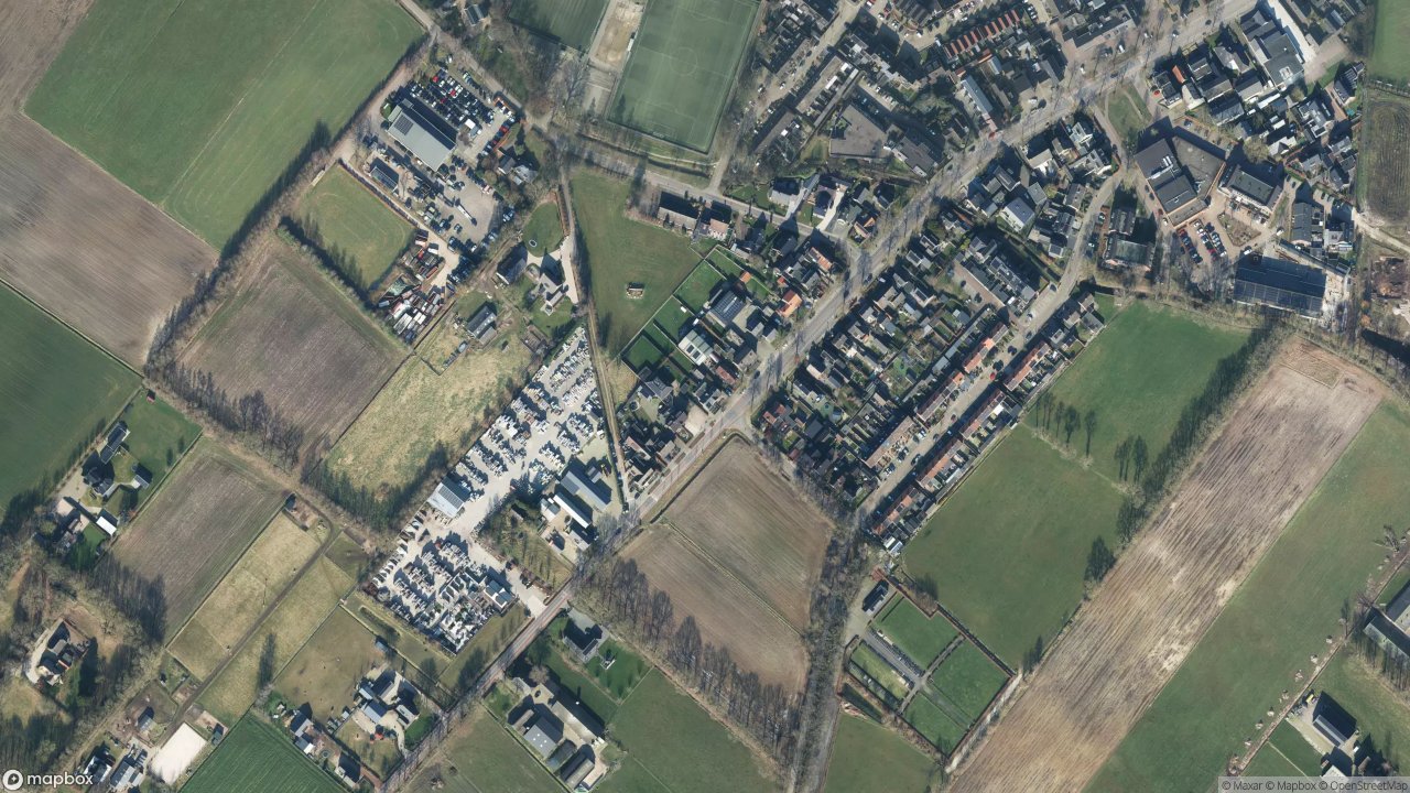 Satellietfoto 6733AB Wekerom