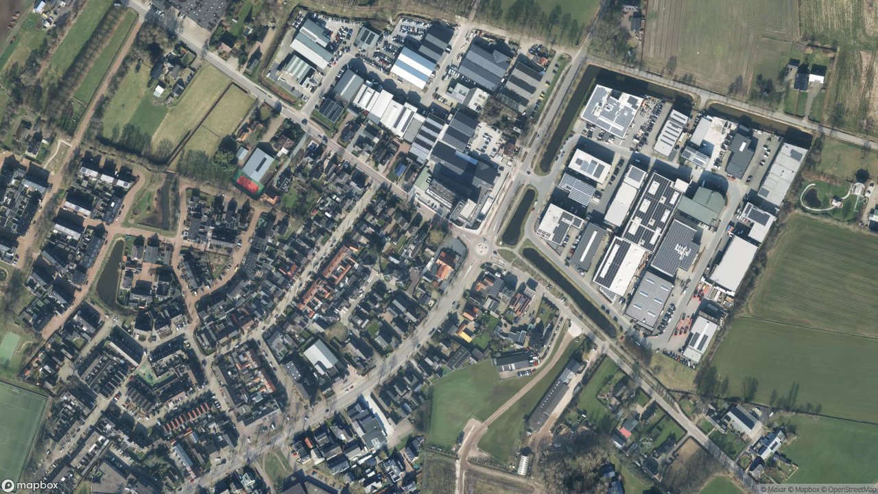 Satellietfoto 6733AD Wekerom