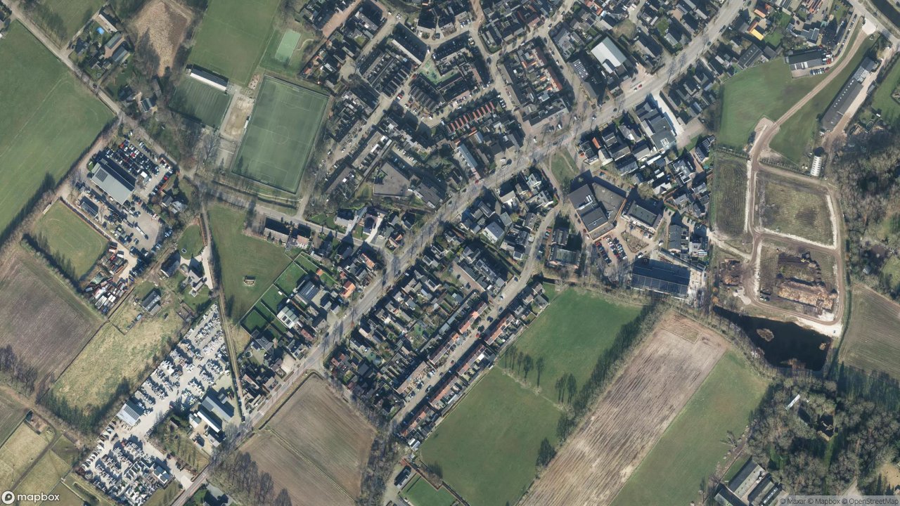 Satellietfoto 6733AG Wekerom