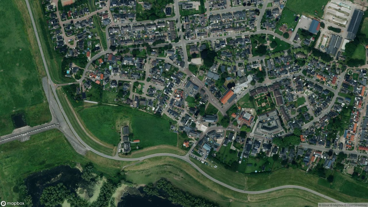 Satellietfoto 6911AE Pannerden