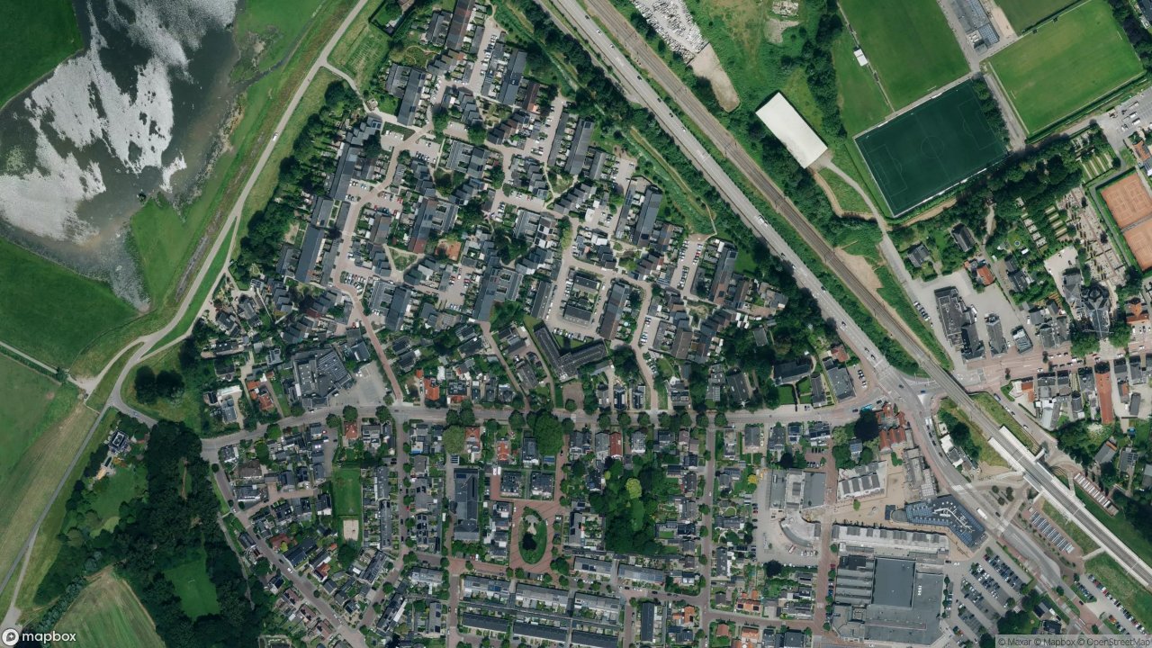 Satellietfoto 6931AG Westervoort