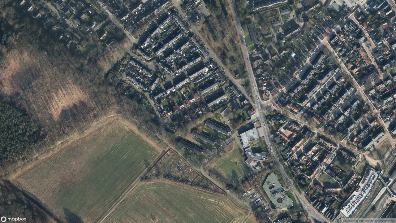 Satellietfoto 6952BD Dieren
