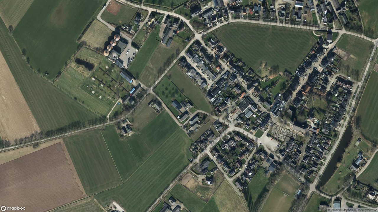 Satellietfoto 7045AG Azewijn