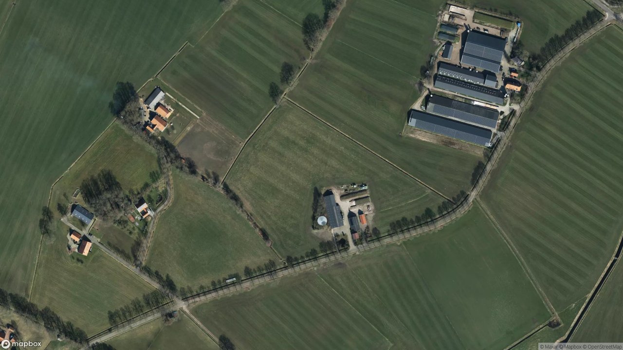 Satellietfoto 7134PK Vragender