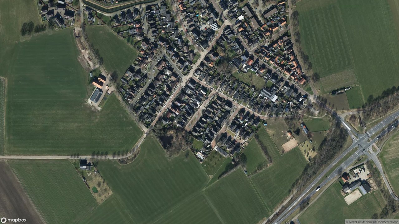 Satellietfoto 7135JP Harreveld