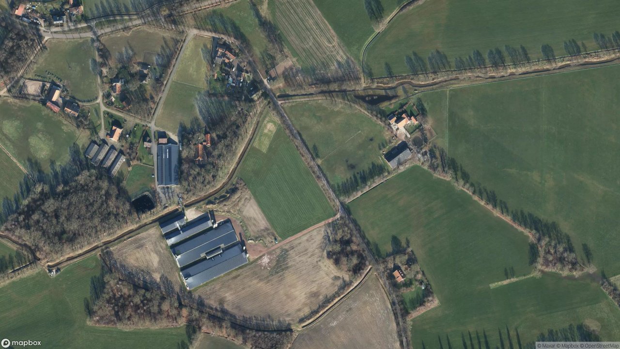 Satellietfoto 7157BB Rekken