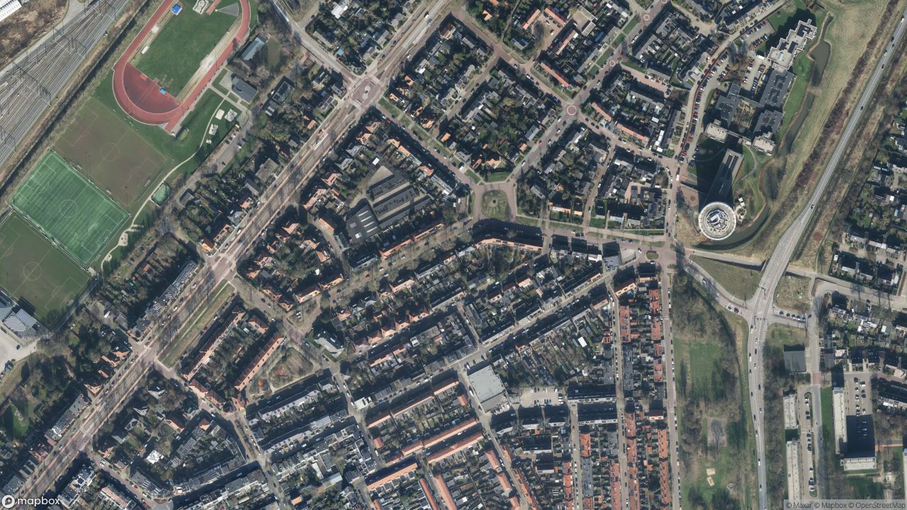 Satellietfoto 7203BD Zutphen