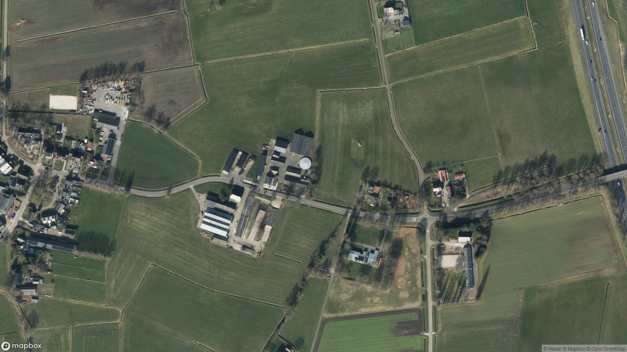 Satellietfoto 7341PC Beemte Broekland