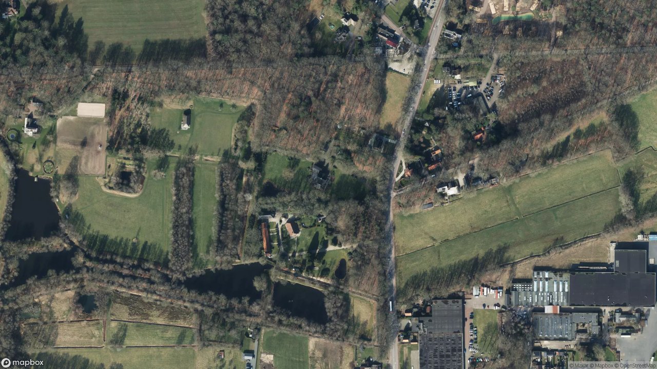 Satellietfoto 7345AE Wenum Wiesel