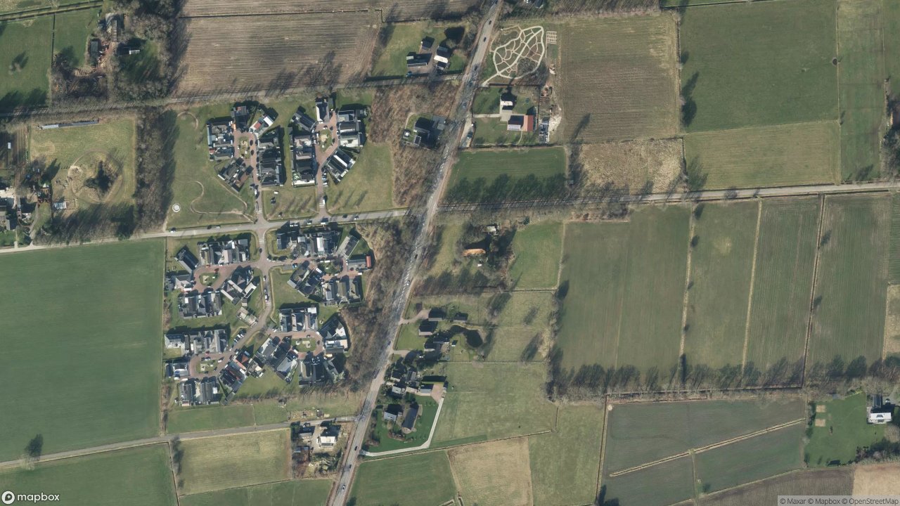 Satellietfoto 7345AR Wenum Wiesel