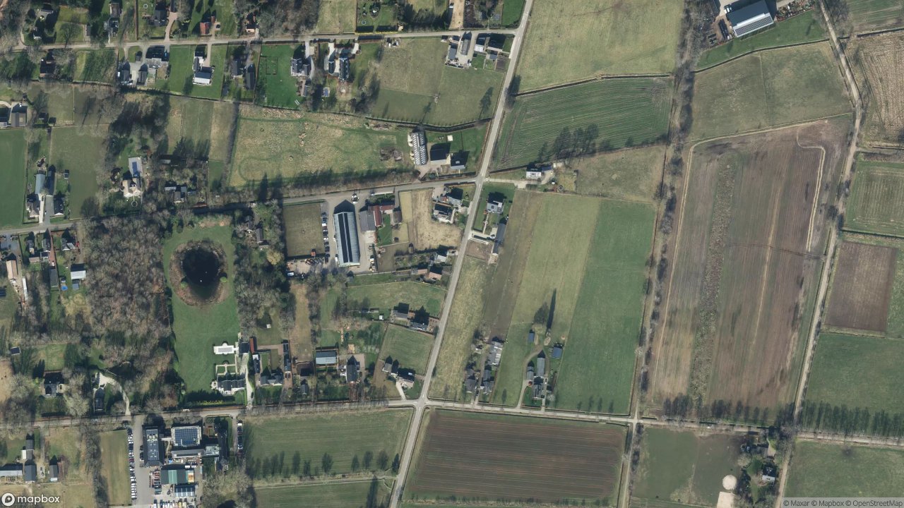 Satellietfoto 7345BE Wenum Wiesel