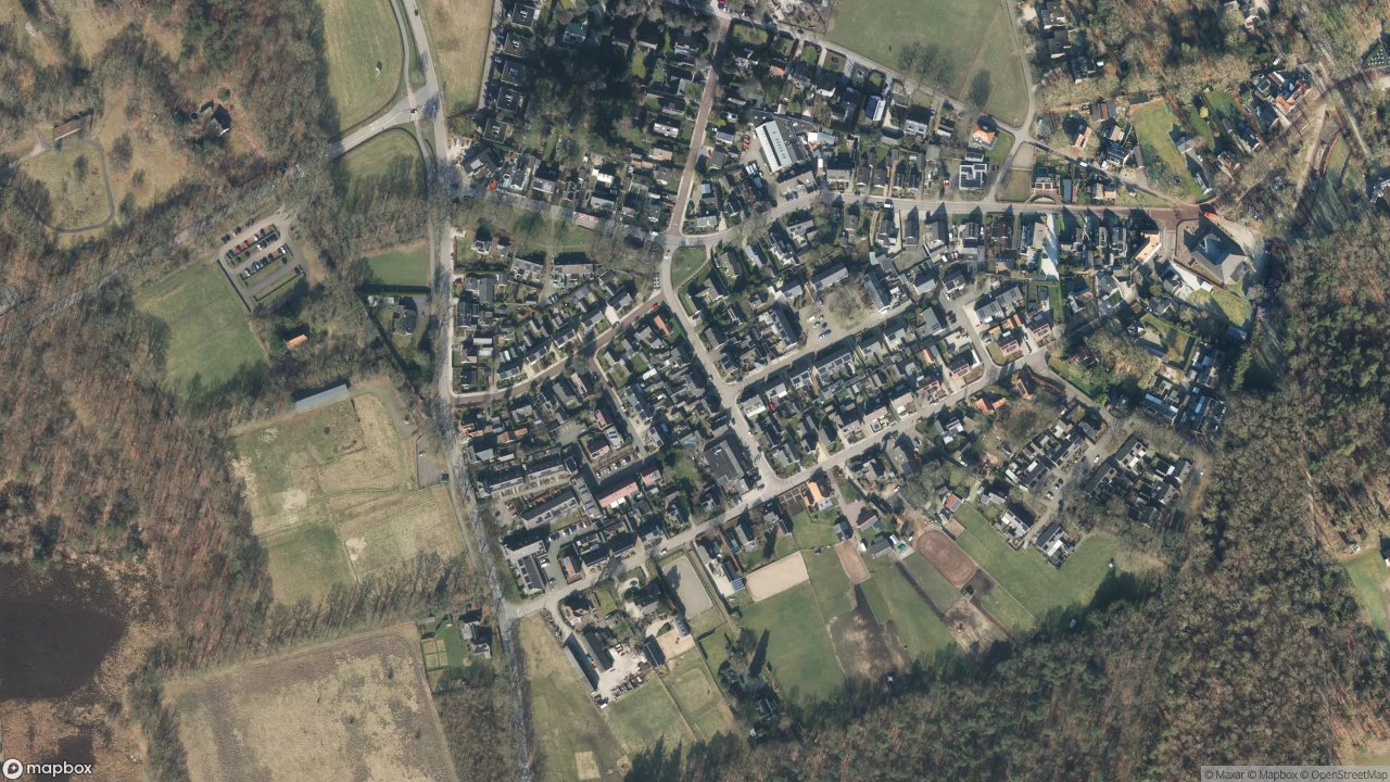 Satellietfoto 7351AK Hoenderloo