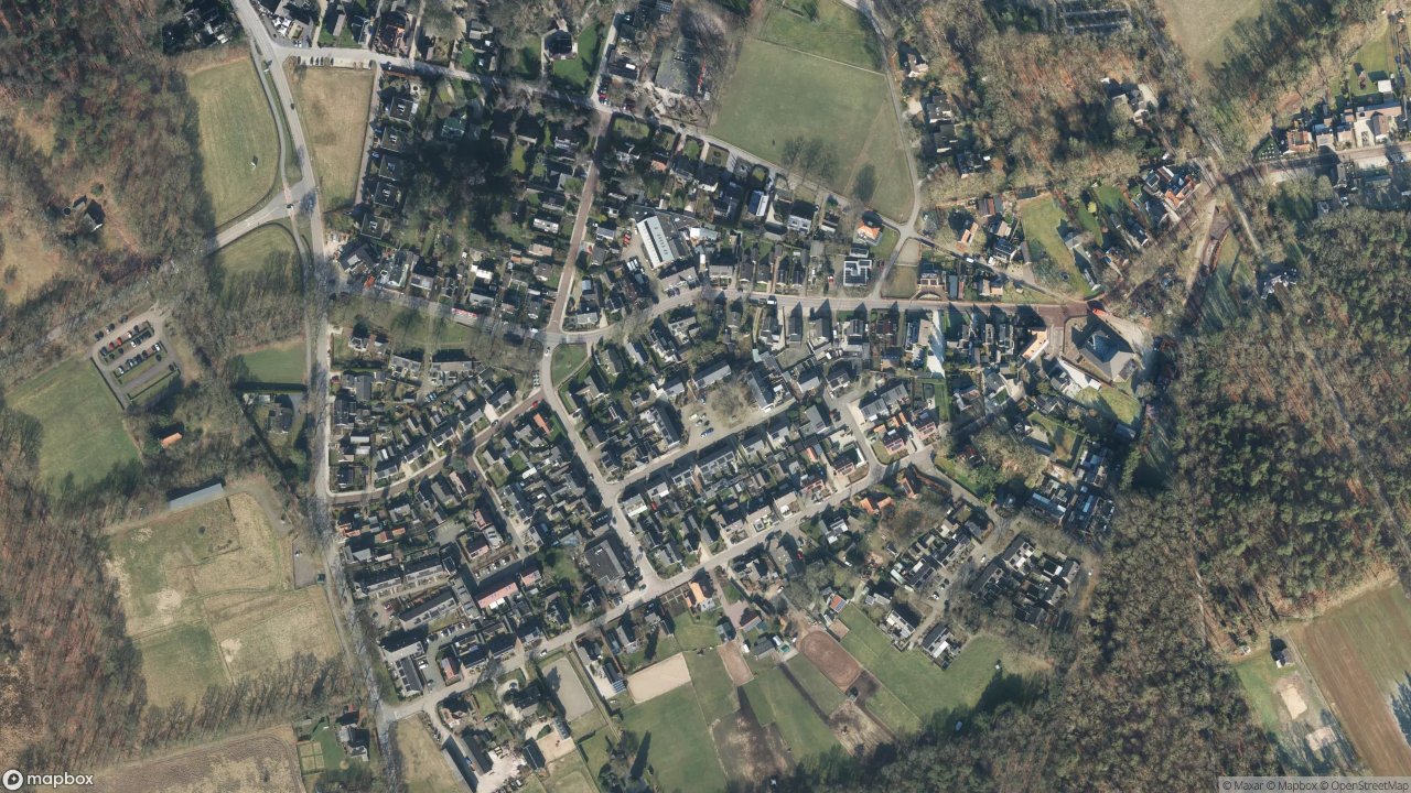 Satellietfoto 7351AL Hoenderloo