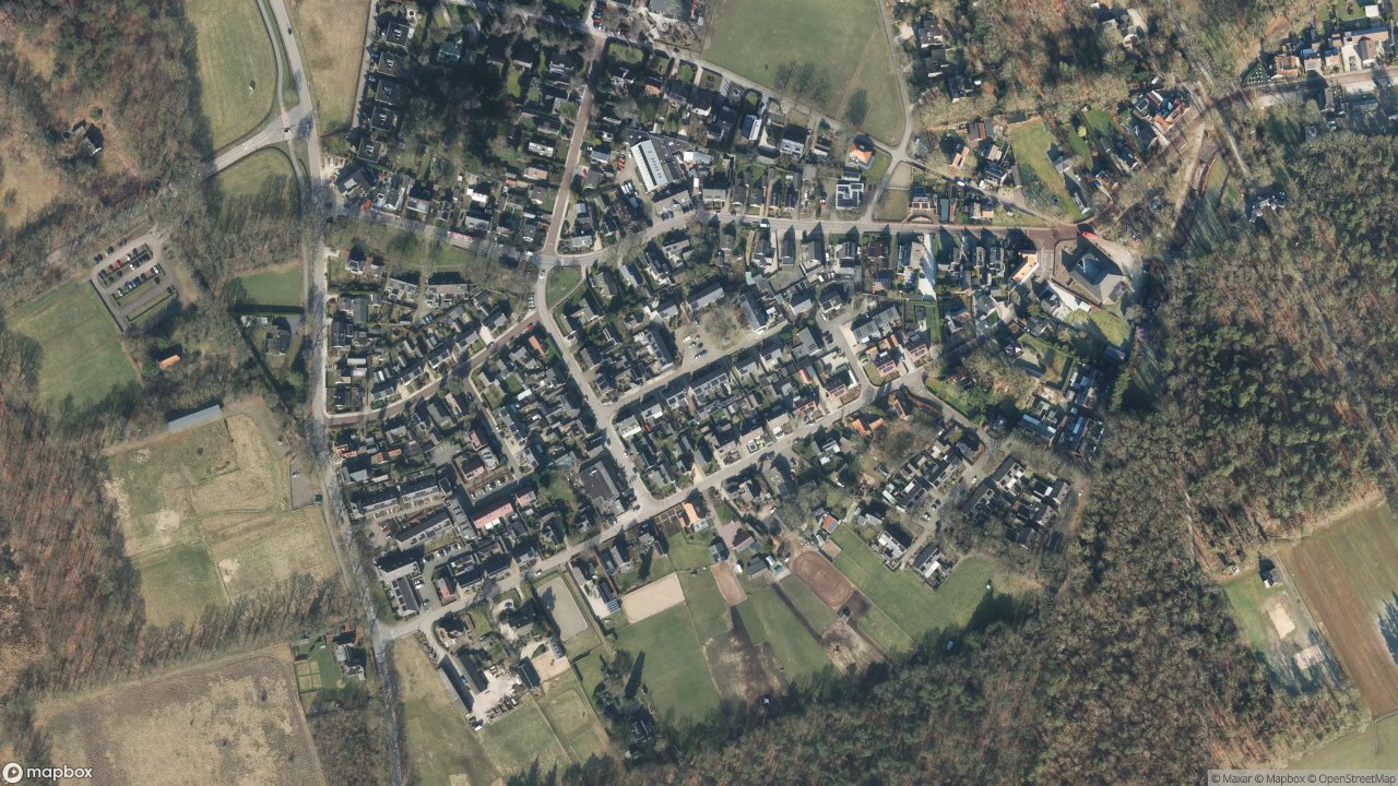 Satellietfoto 7351AM Hoenderloo