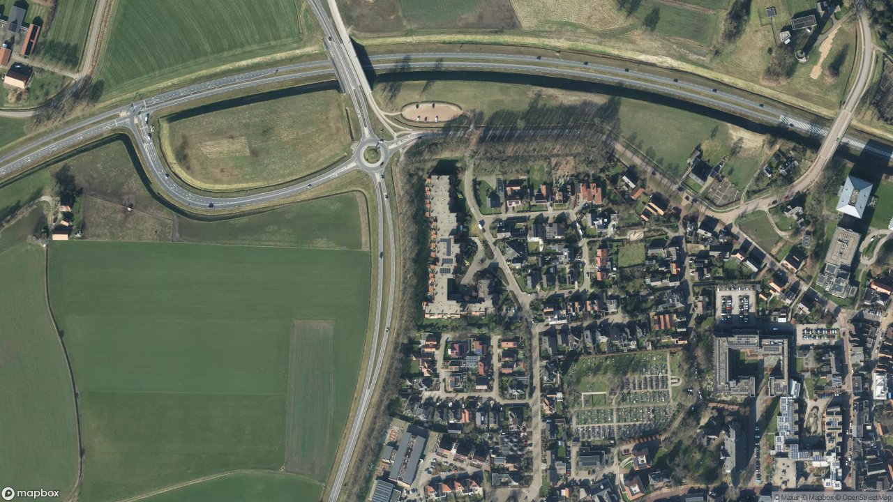 Satellietfoto 7491HV Delden