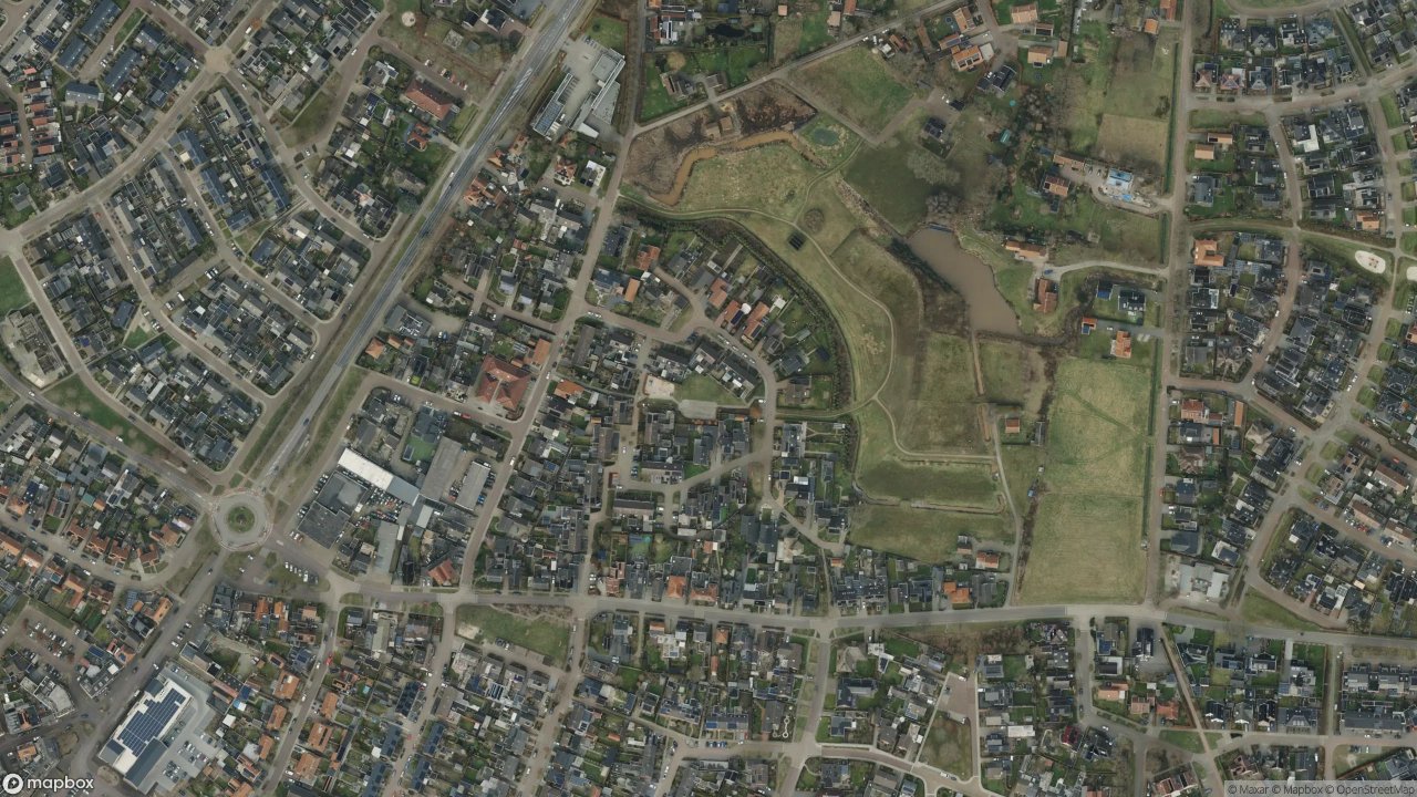 Satellietfoto 7591BR Denekamp