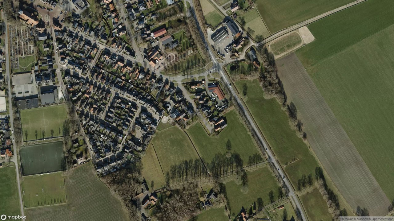 Satellietfoto 7596JB Rossum