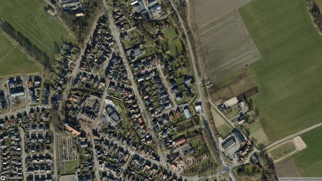 Satellietfoto 7596JC Rossum