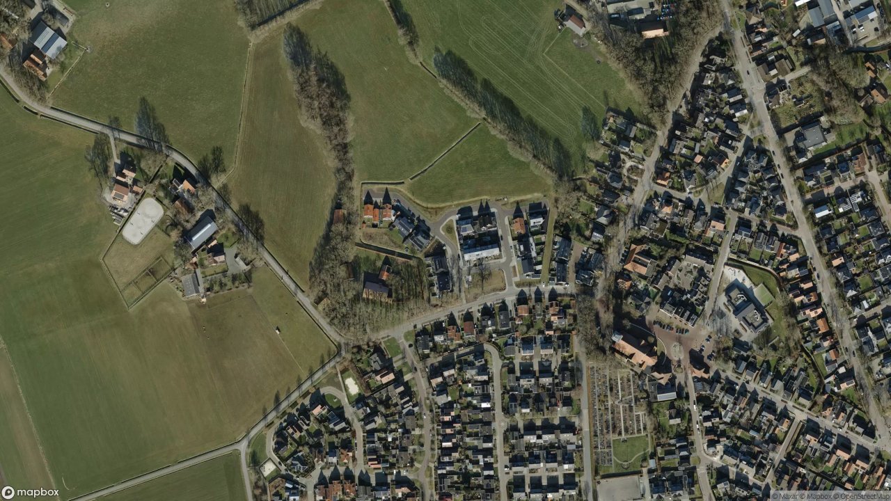 Satellietfoto 7596JE Rossum