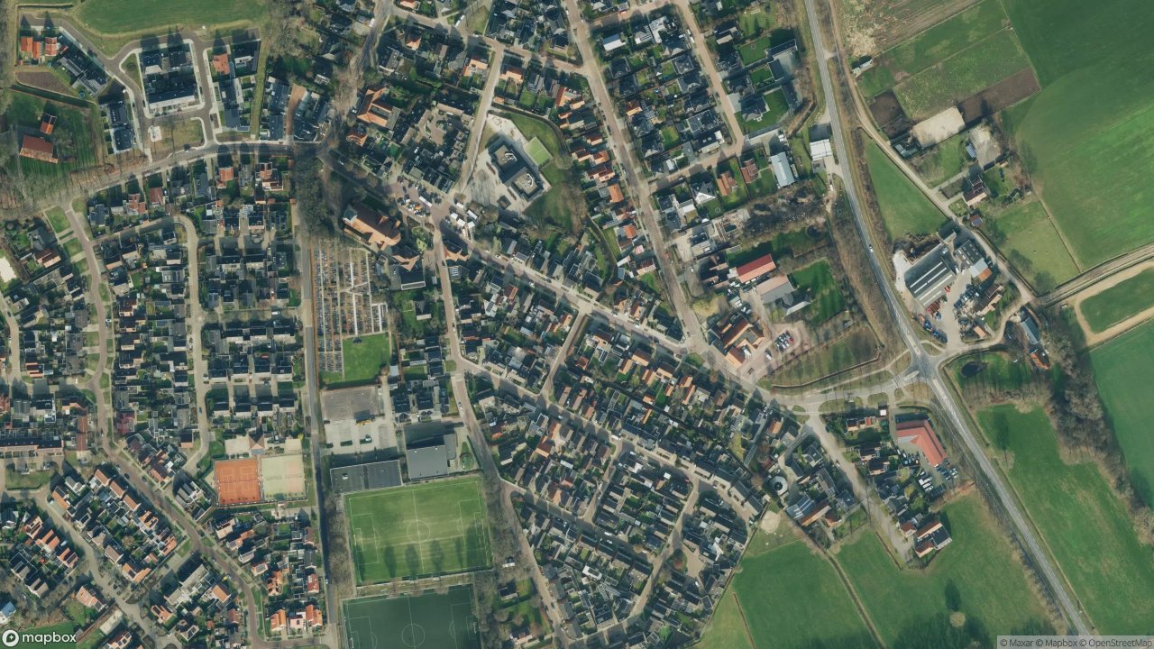 Satellietfoto 7596KH Rossum