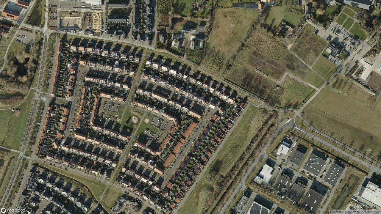 Satellietfoto 7623PJ Borne