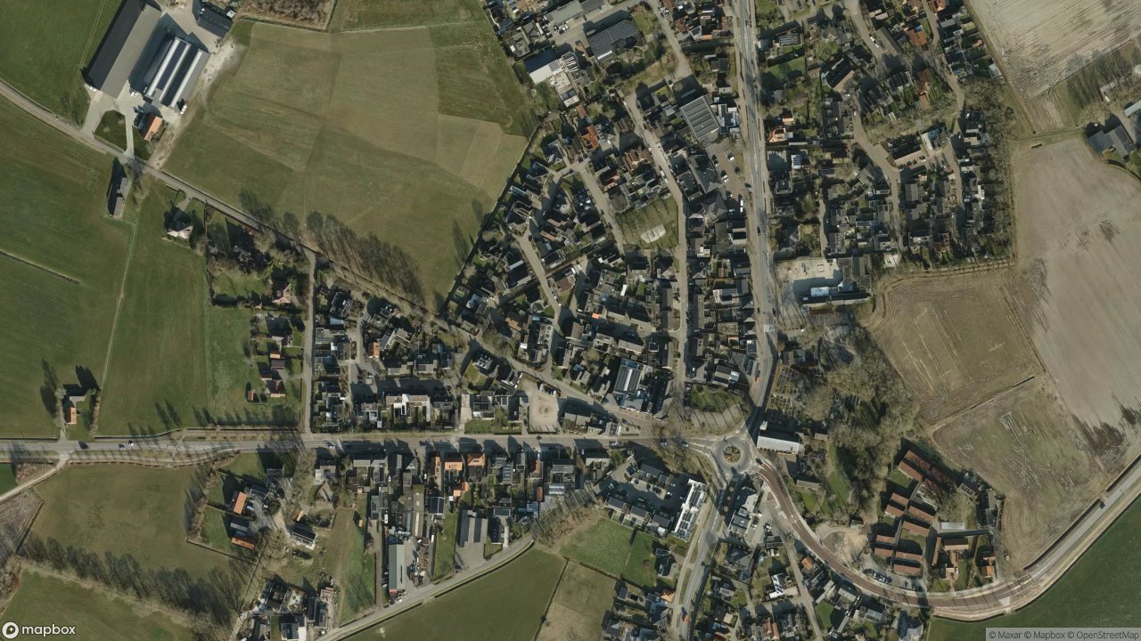 Satellietfoto 7627LK Bornerbroek