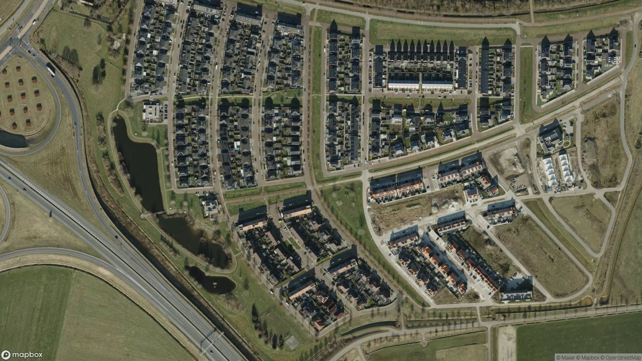 Satellietfoto 7642JN Wierden