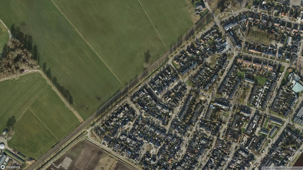 Satellietfoto 7691AA Bergentheim