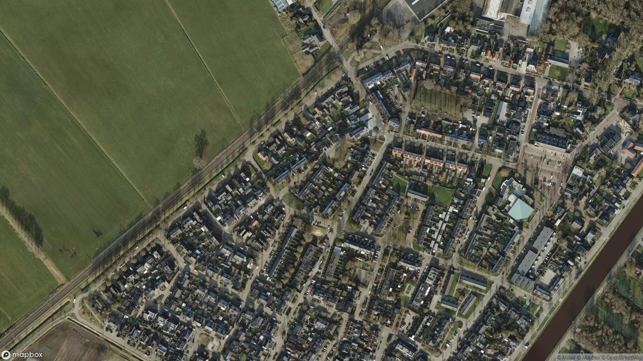 Satellietfoto 7691AK Bergentheim