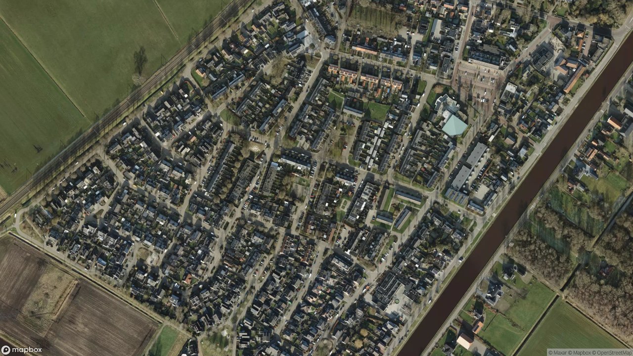 Satellietfoto 7691AM Bergentheim