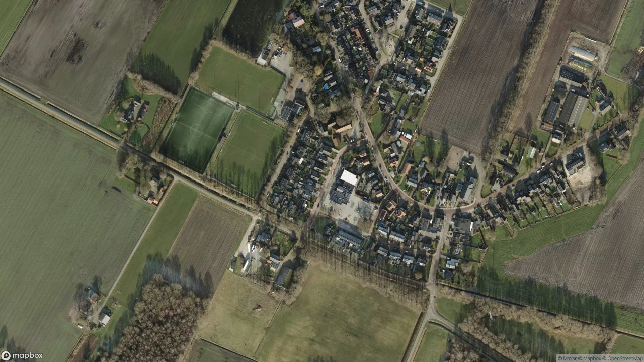 Satellietfoto 7695TJ Bruchterveld