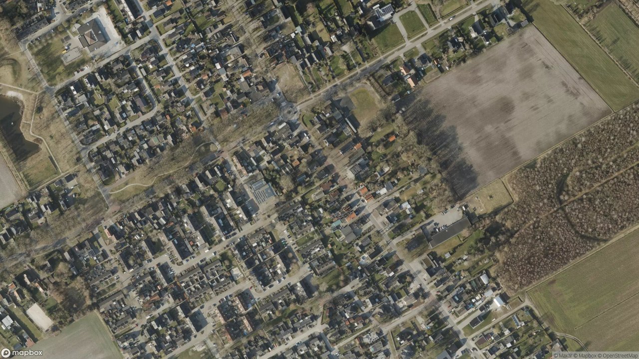 Satellietfoto 7885AS Nieuw-Dordrecht