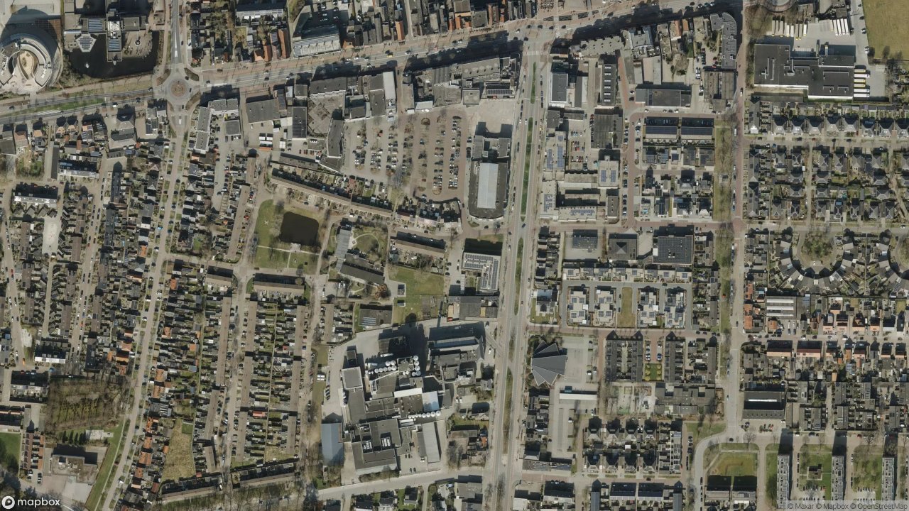 Satellietfoto 7907AE Hoogeveen