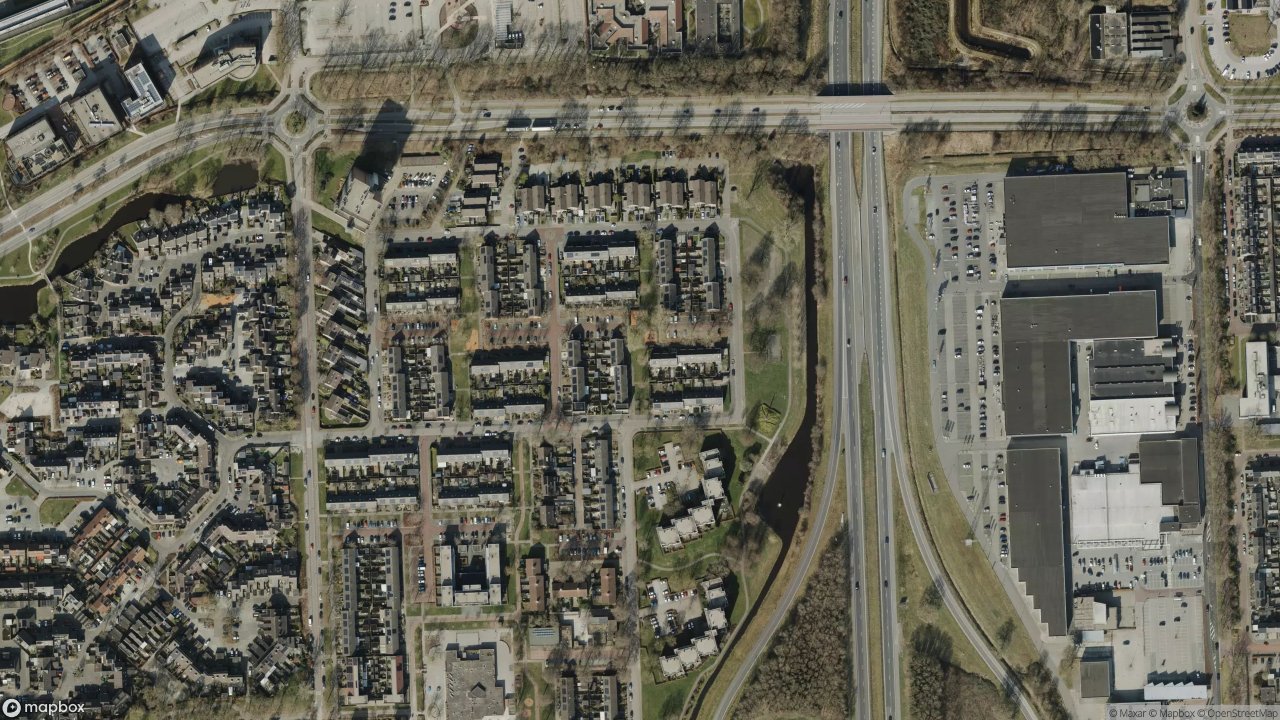 Satellietfoto 7909AK Hoogeveen