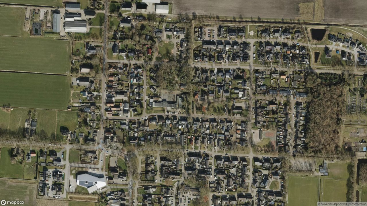 Satellietfoto 7918AH Nieuwlande