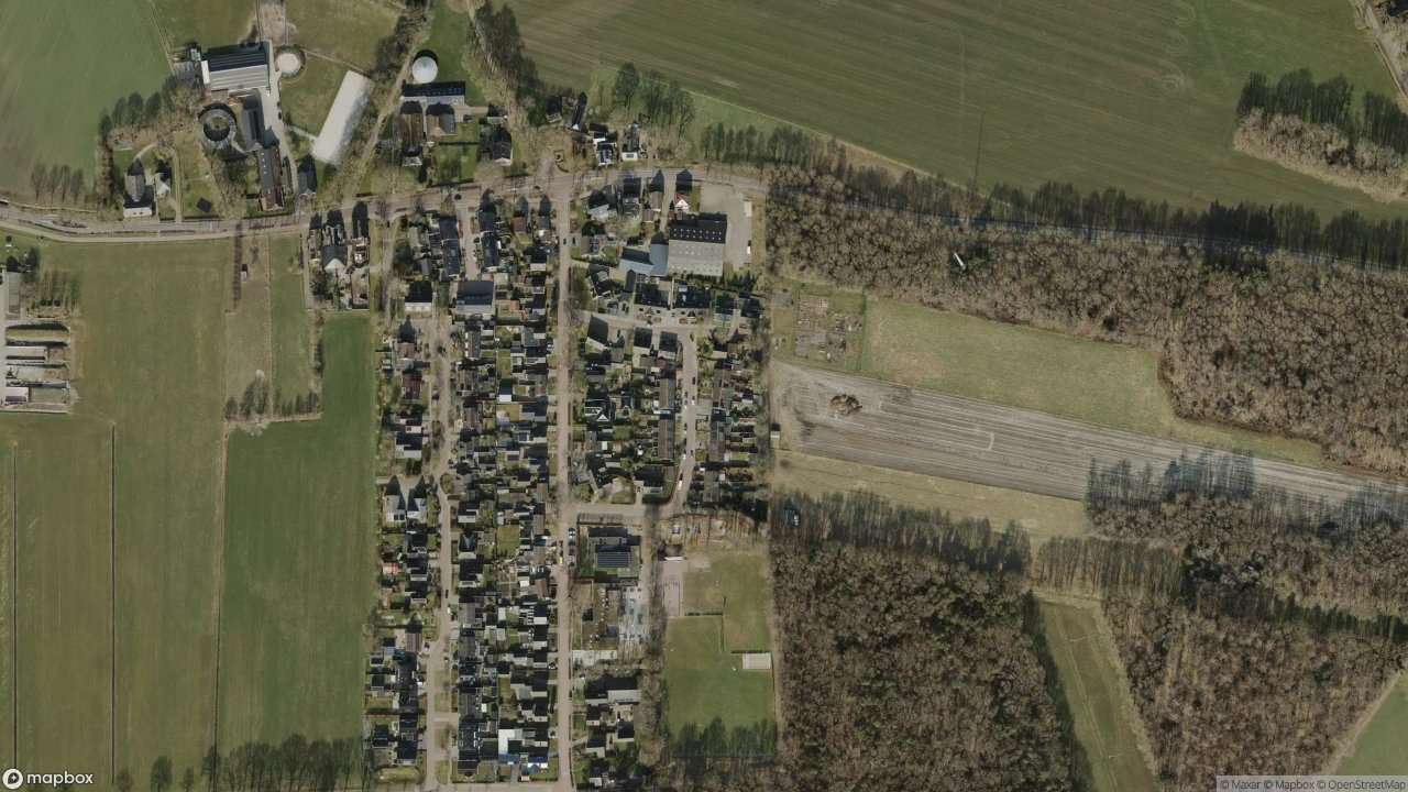 Satellietfoto 7924PP Veeningen