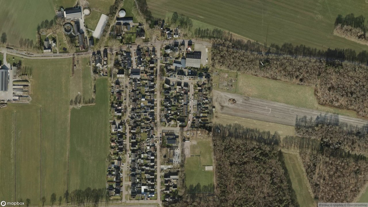 Satellietfoto 7924PR Veeningen