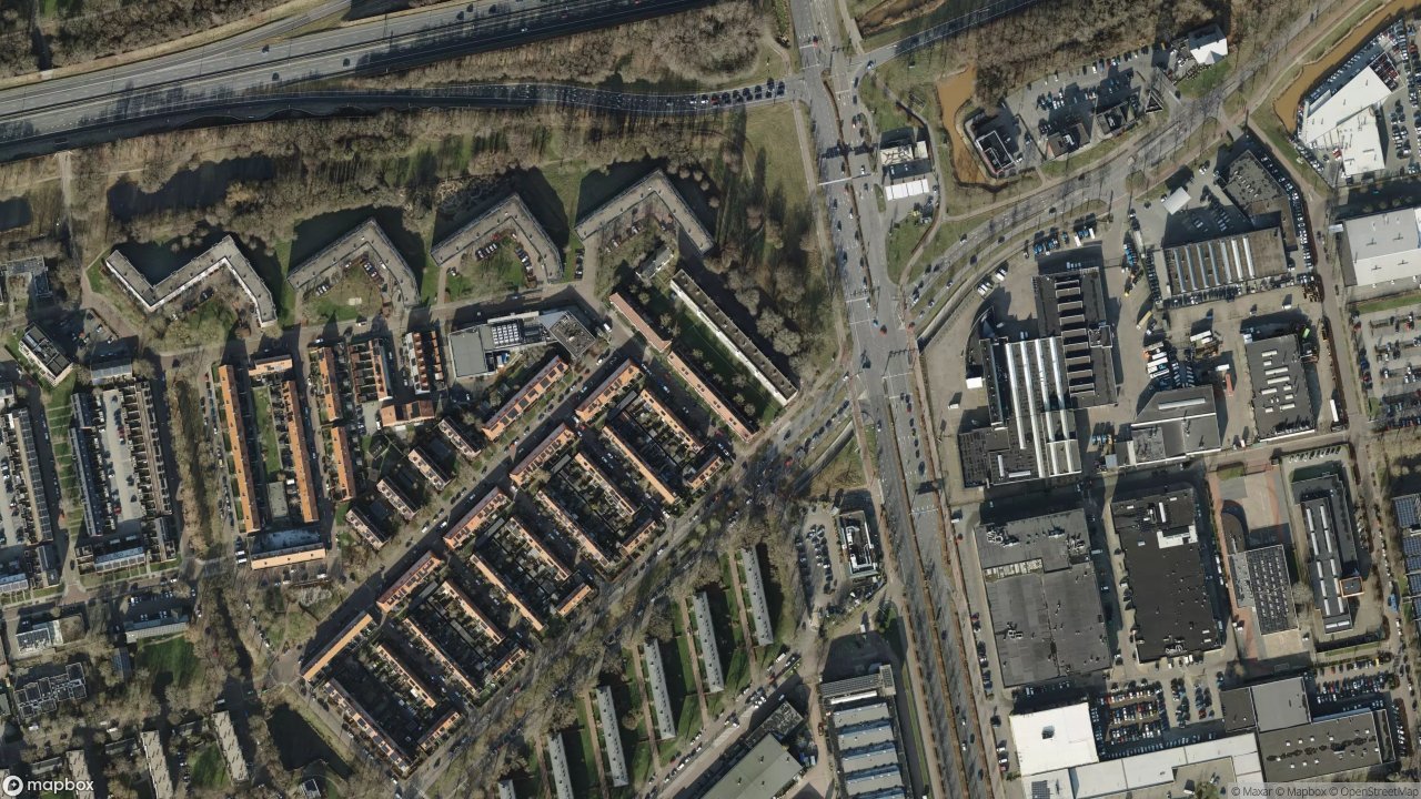 Satellietfoto 8022BD Zwolle