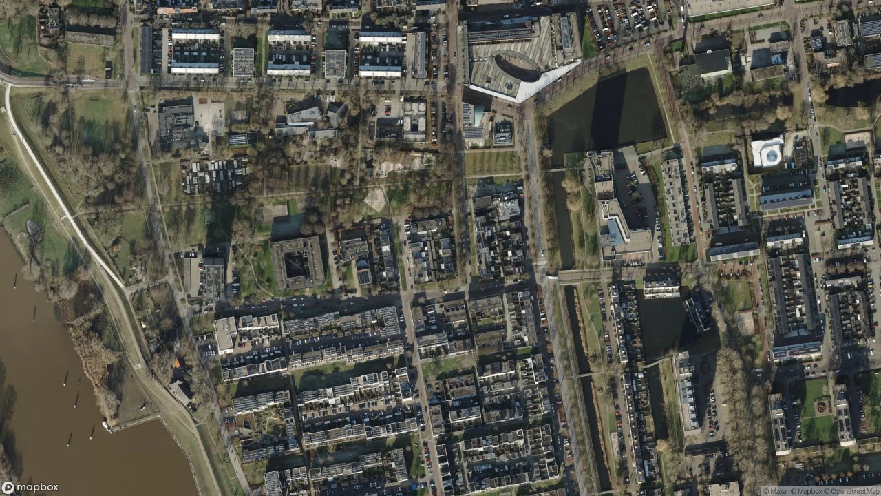 Satellietfoto 8031BG Zwolle