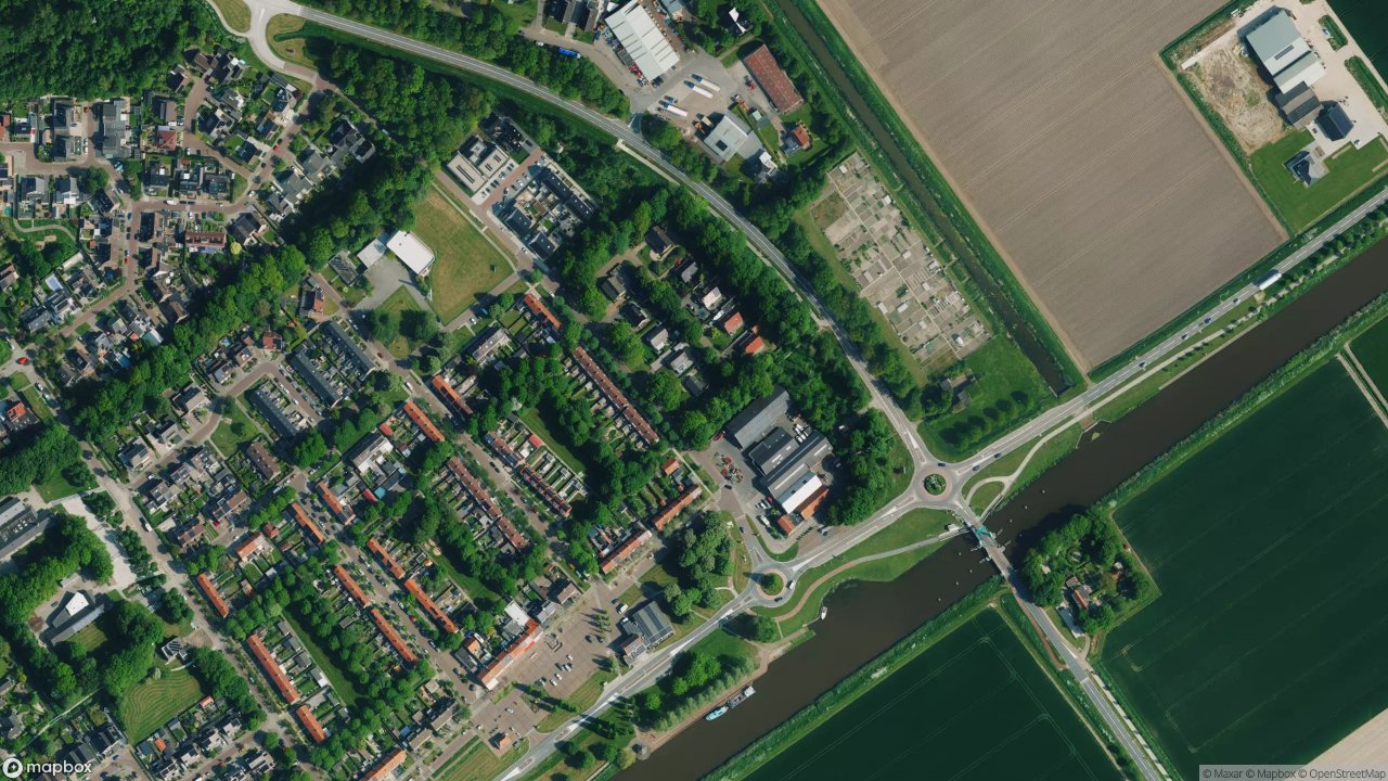 Satellietfoto 8309AC Tollebeek