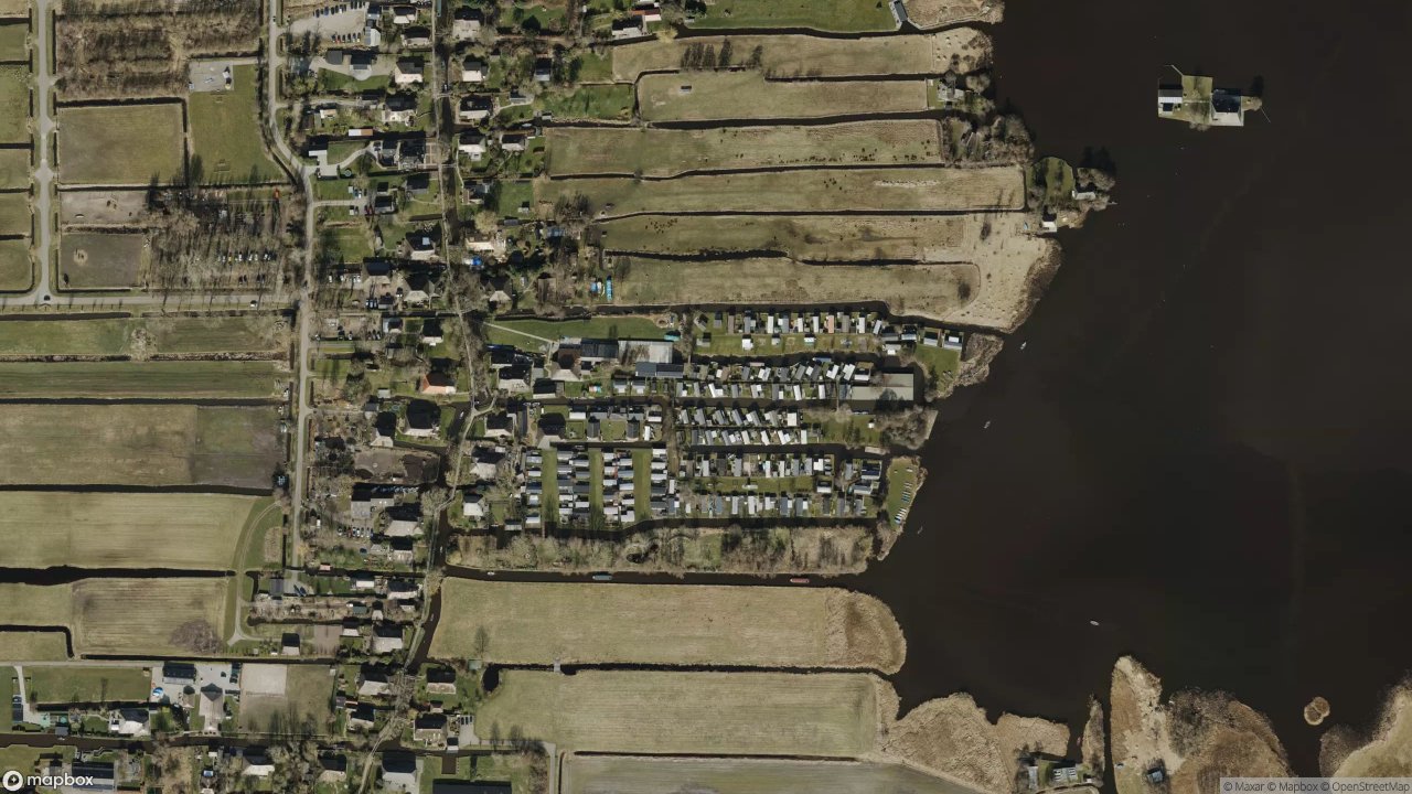 Satellietfoto 8355BW Giethoorn