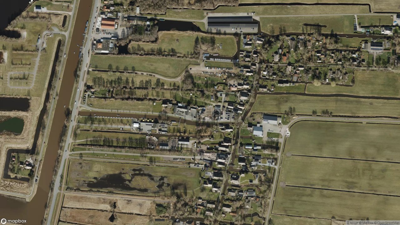 Satellietfoto 8355CB Giethoorn