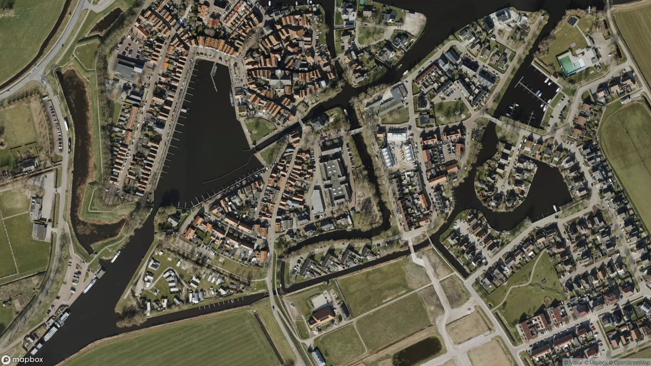 Satellietfoto 8356BE Blokzijl