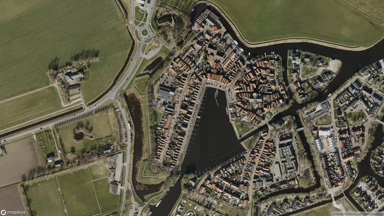 Satellietfoto 8356DC Blokzijl